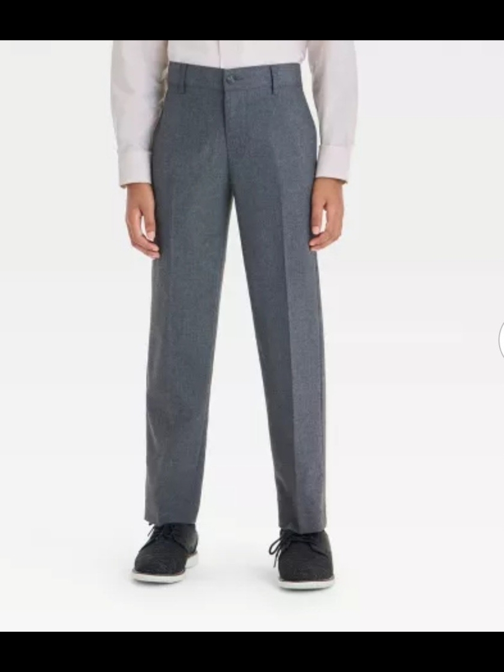 Cat & Jack Sz 4, 7 & 14 Boys Gray Dress Pants